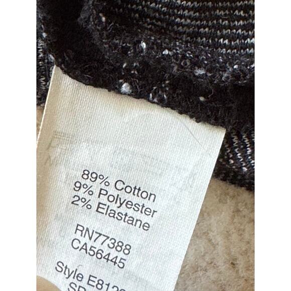 Madewell Black with White Stripes Upstage Midi Dress Size 2 - Picture 9 of 13